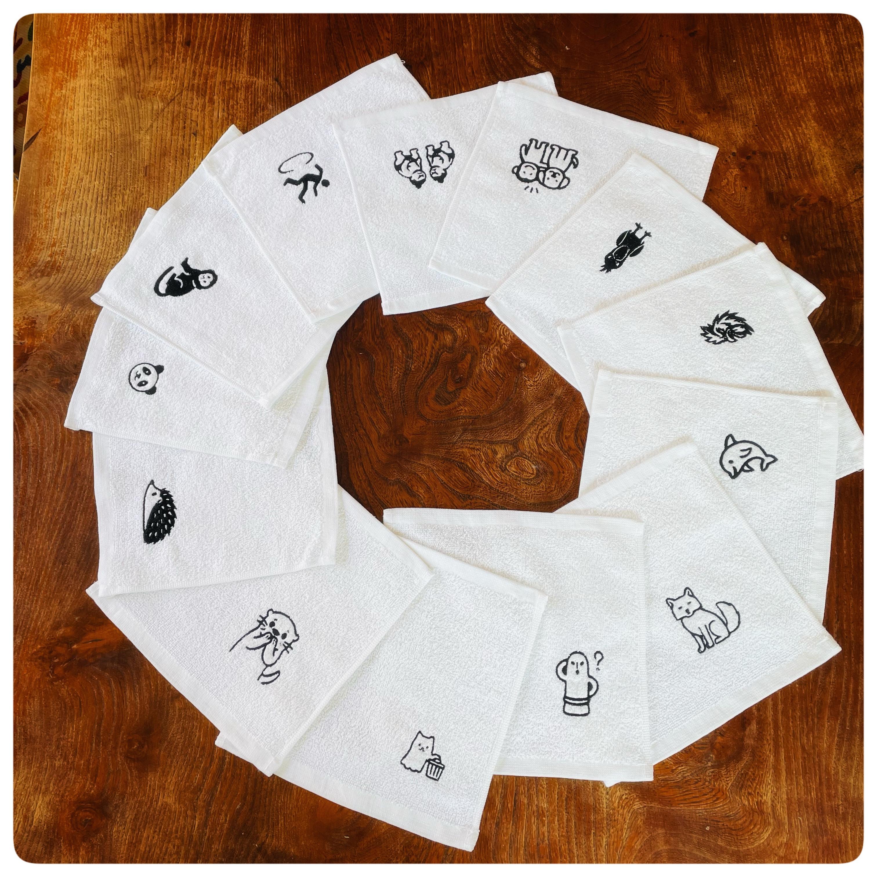 【セール 送料無料】タオルハンカチ20cm×20cm B級品 特価 sale お買得